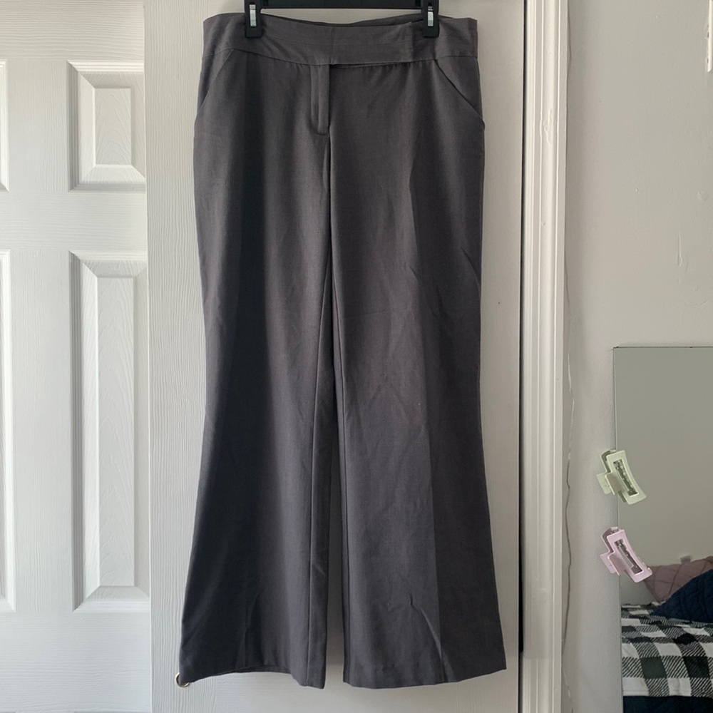 MyMichelle light gray slacks straight legged size 15